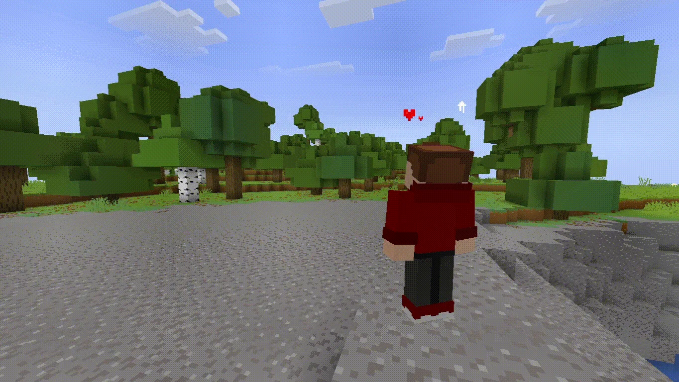 Анимированный баннер проекта Bare Bones x Particle Effects.