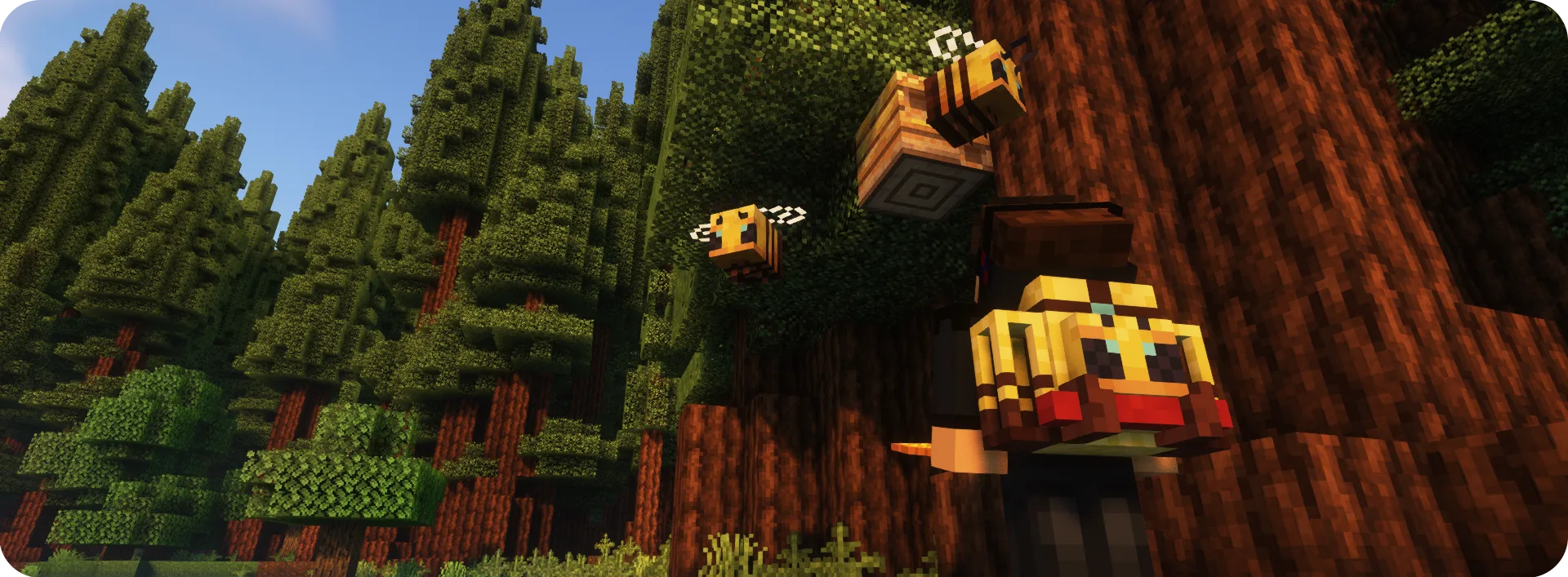 Рюкзак в стиле пчелы из мода Traveler's Backpack.