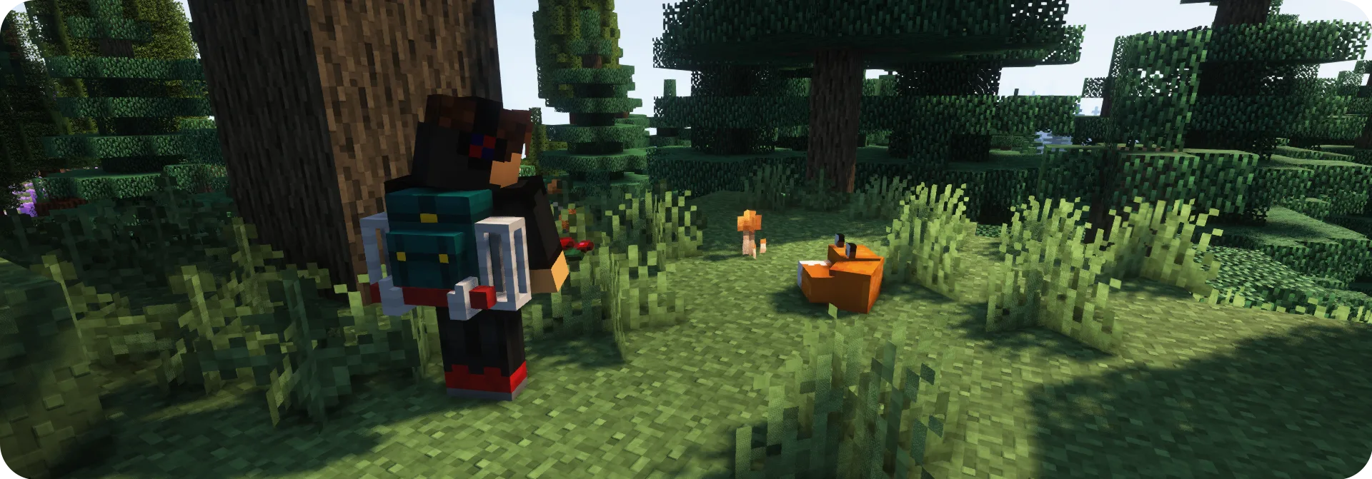 Рюкзак в стиле лисы из мода Traveler's Backpack.