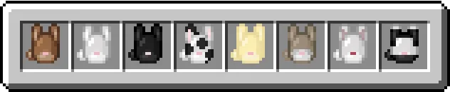 Вариации яиц призыва: кролики