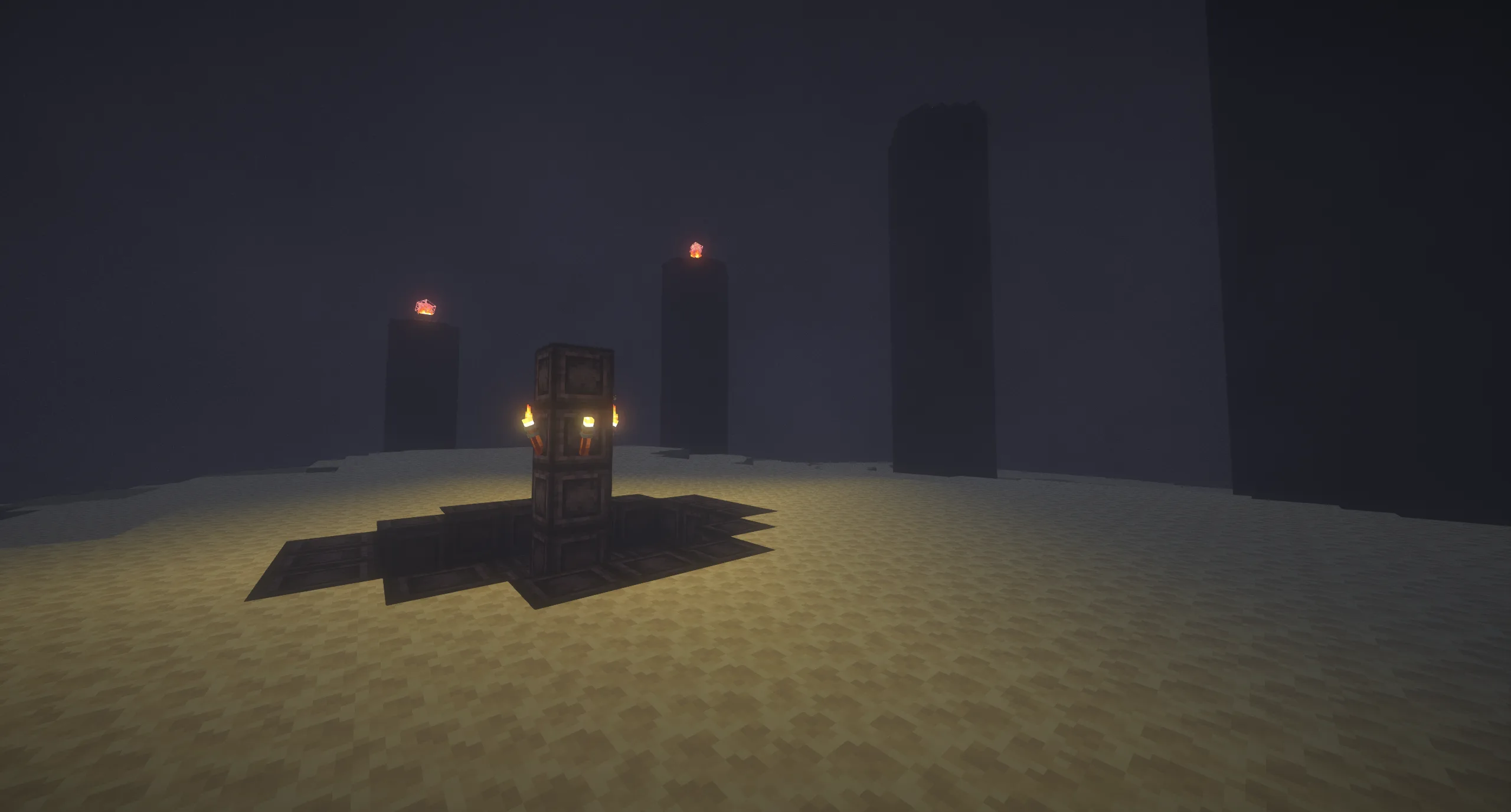 Текстуры блоков Rick's Default с вариациями для разных биомов.