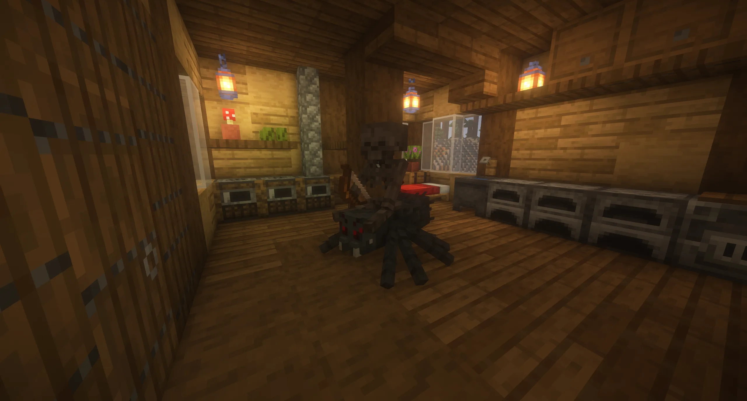 Обновленные модели, текстуры и вариации мобов в стиле Rick's Default.