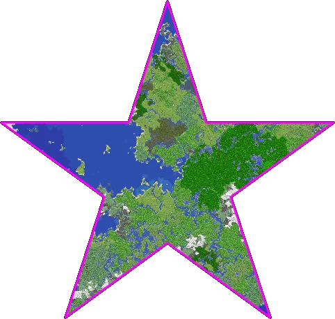 Демонстрация интеграции плагина Chunky Border с Squaremap.