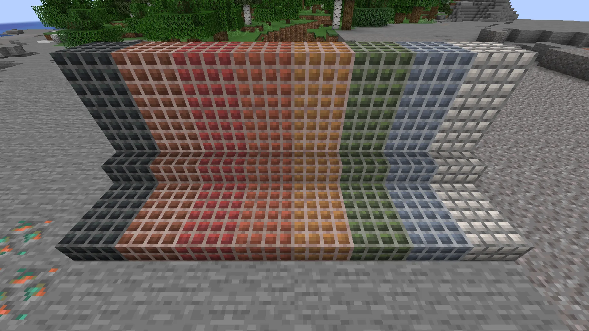 Разноцветные кирпичные блоки из мода Create Deco.