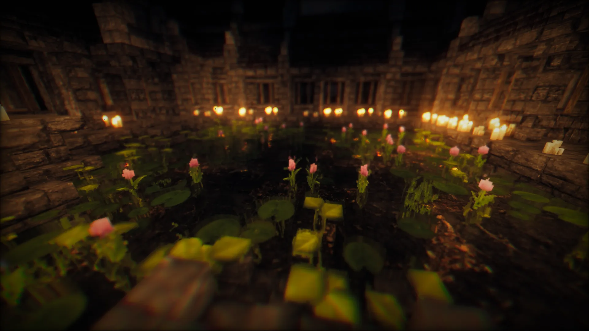 Noble Shaders, настройки по умолчанию с DOF