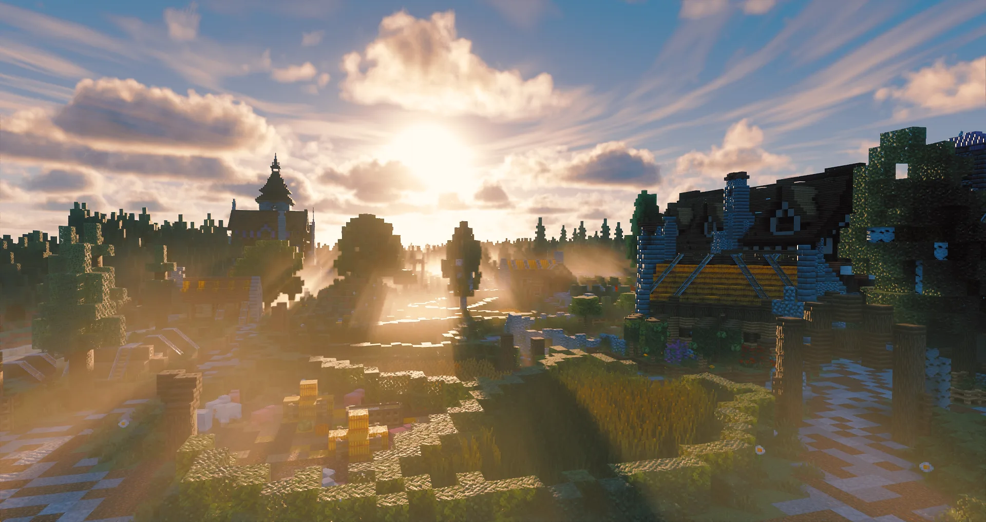 шейдеры Noble Shaders на замке Гибихенштайн