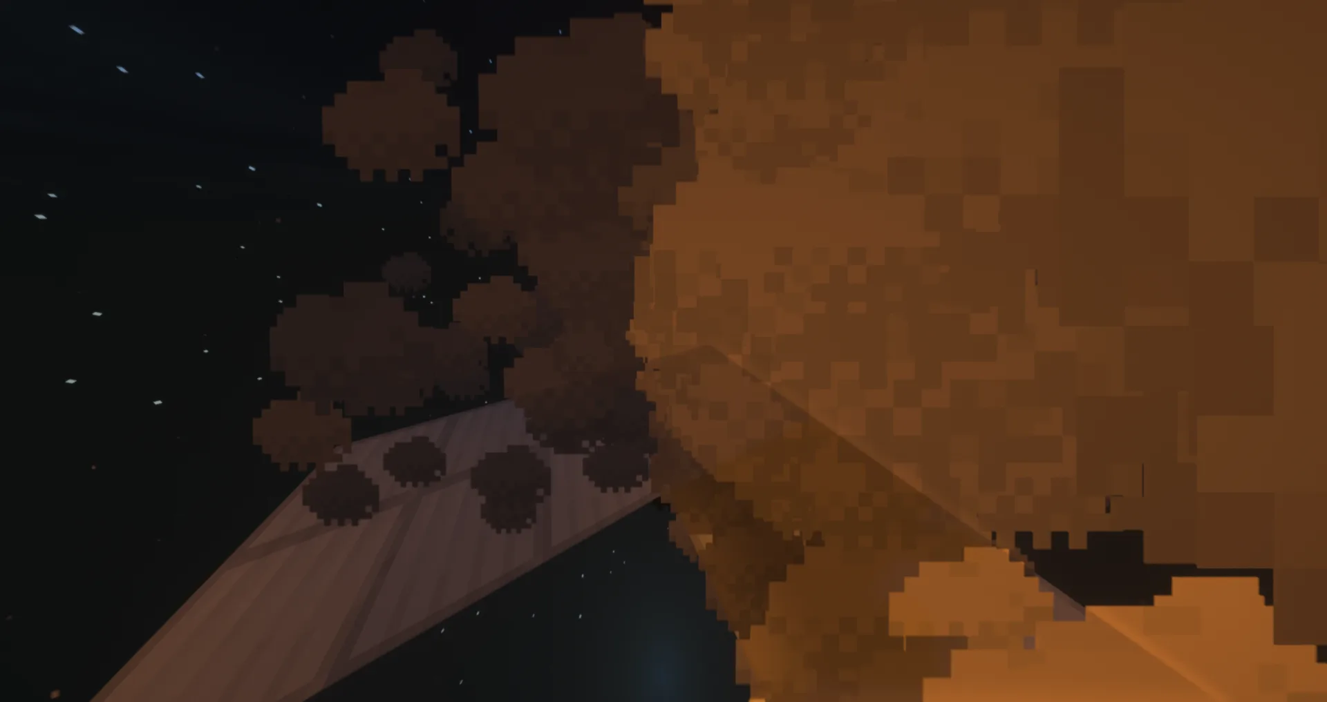 Дымовая граната из мода Tactical Smoke grenades с реалистичным эффектом распространения дыма.