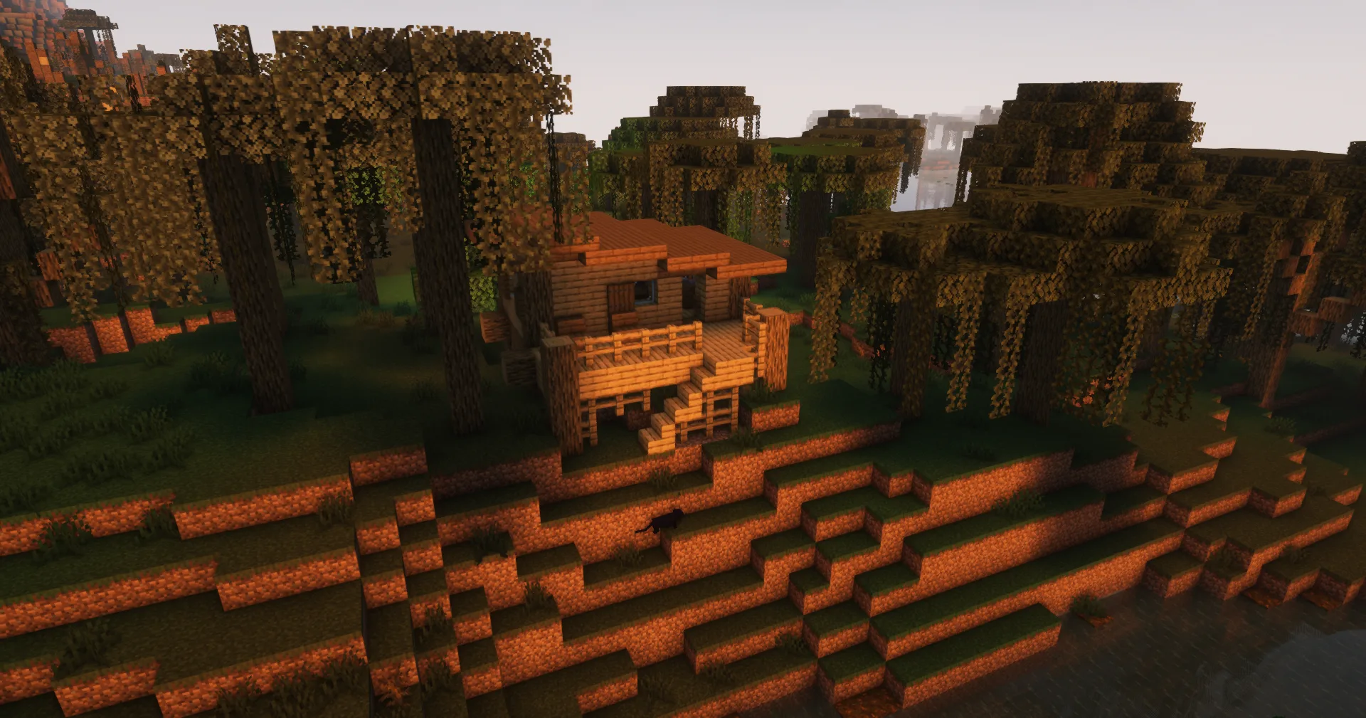 Большая хижина ведьмы из мода YUNG's Better Witch Huts.