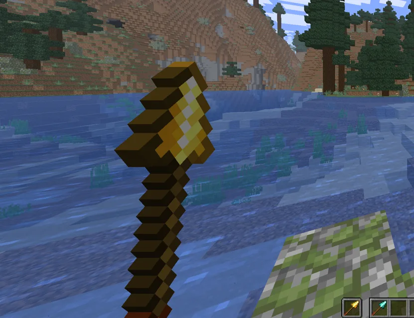 Tiny Spears: поддержка оружия в левой руке