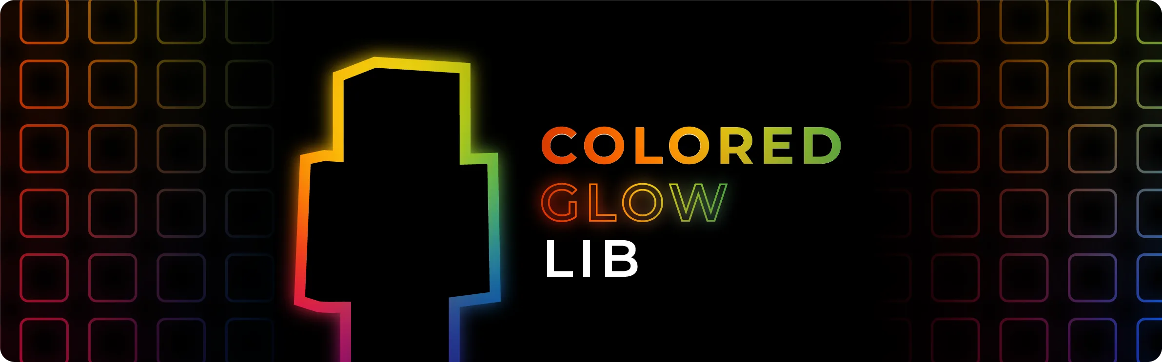 Баннер мода ColoredGlowLib