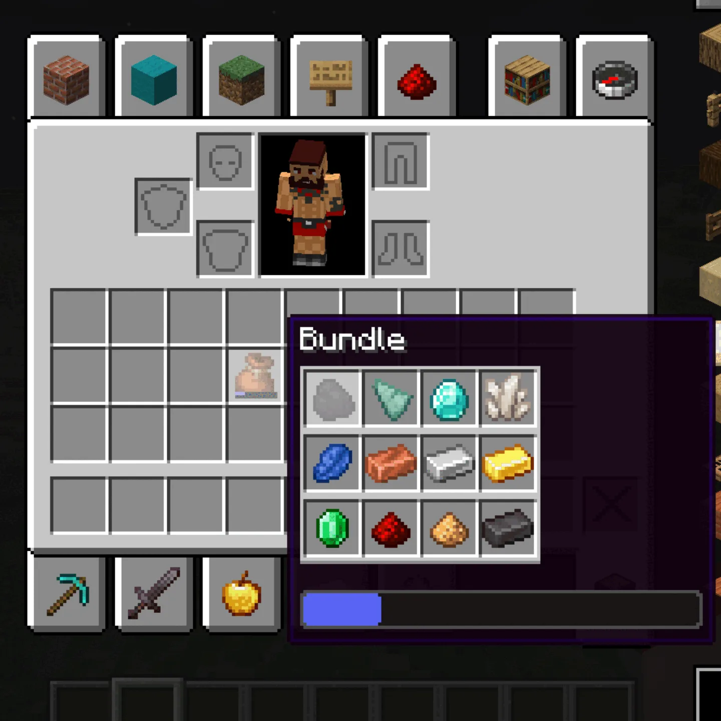 Настройка слотов мода BundleInTooltips