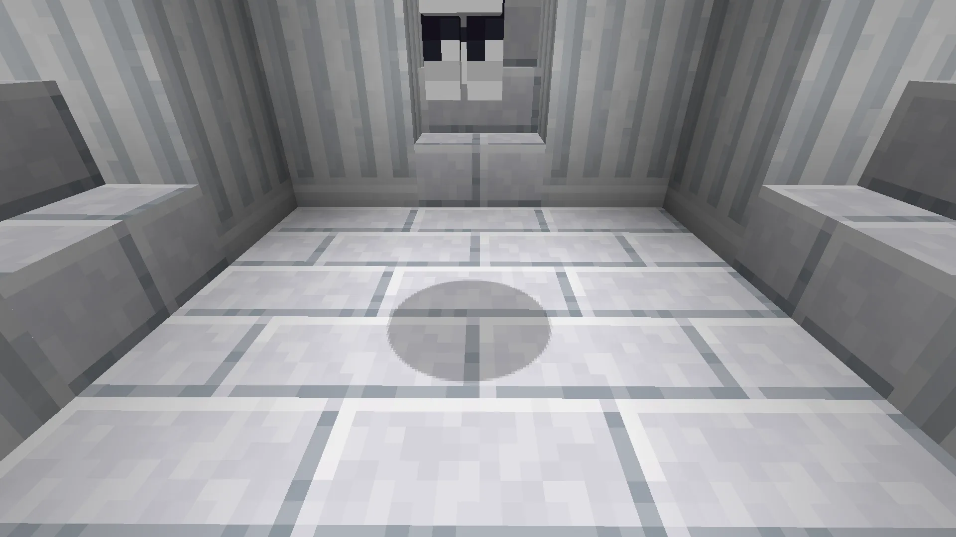 Сравнение стандартной тени в разрешении 64x64 для ресурс-пака HD Shadows.