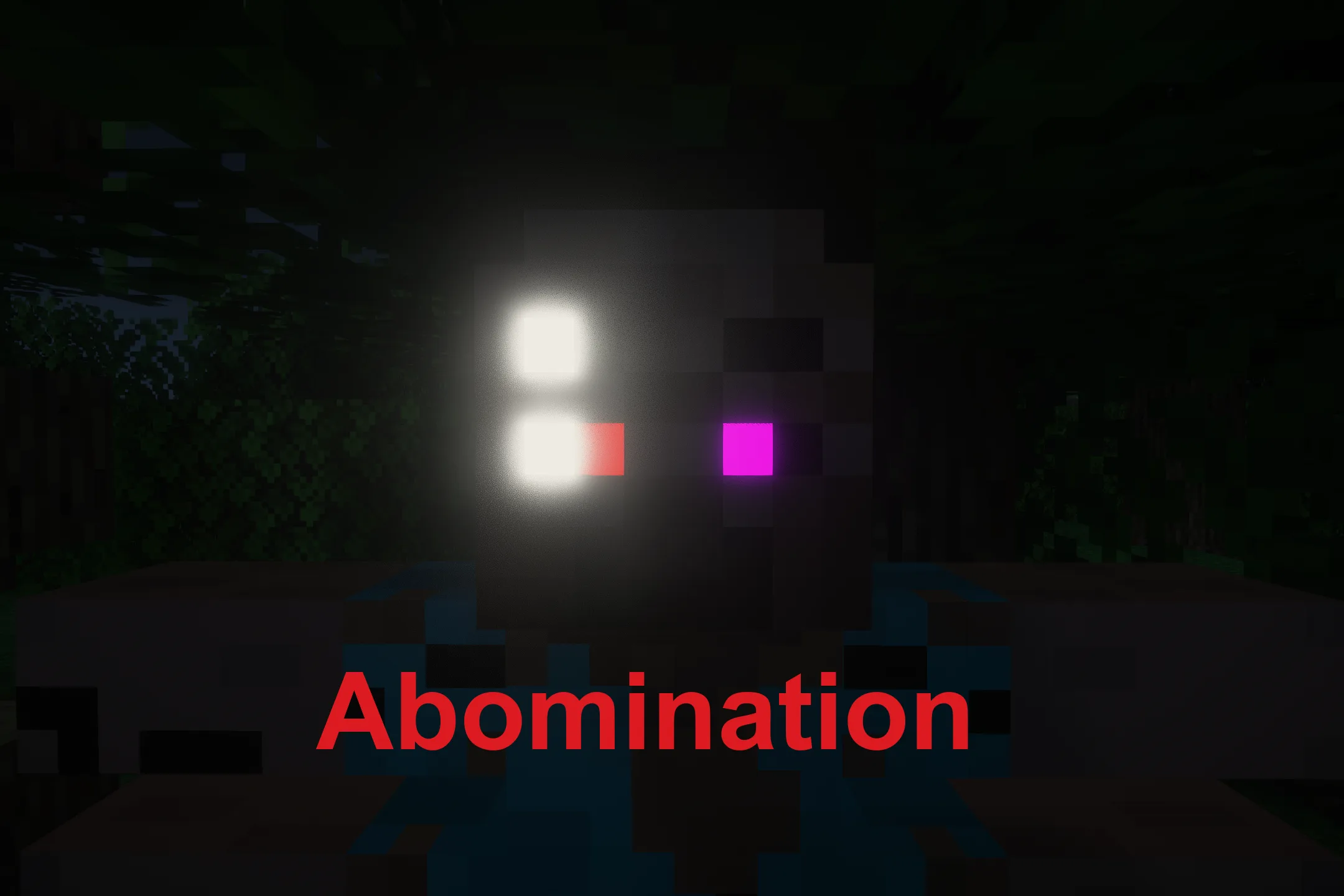 Логотип мода Abomination с пристальным взглядом