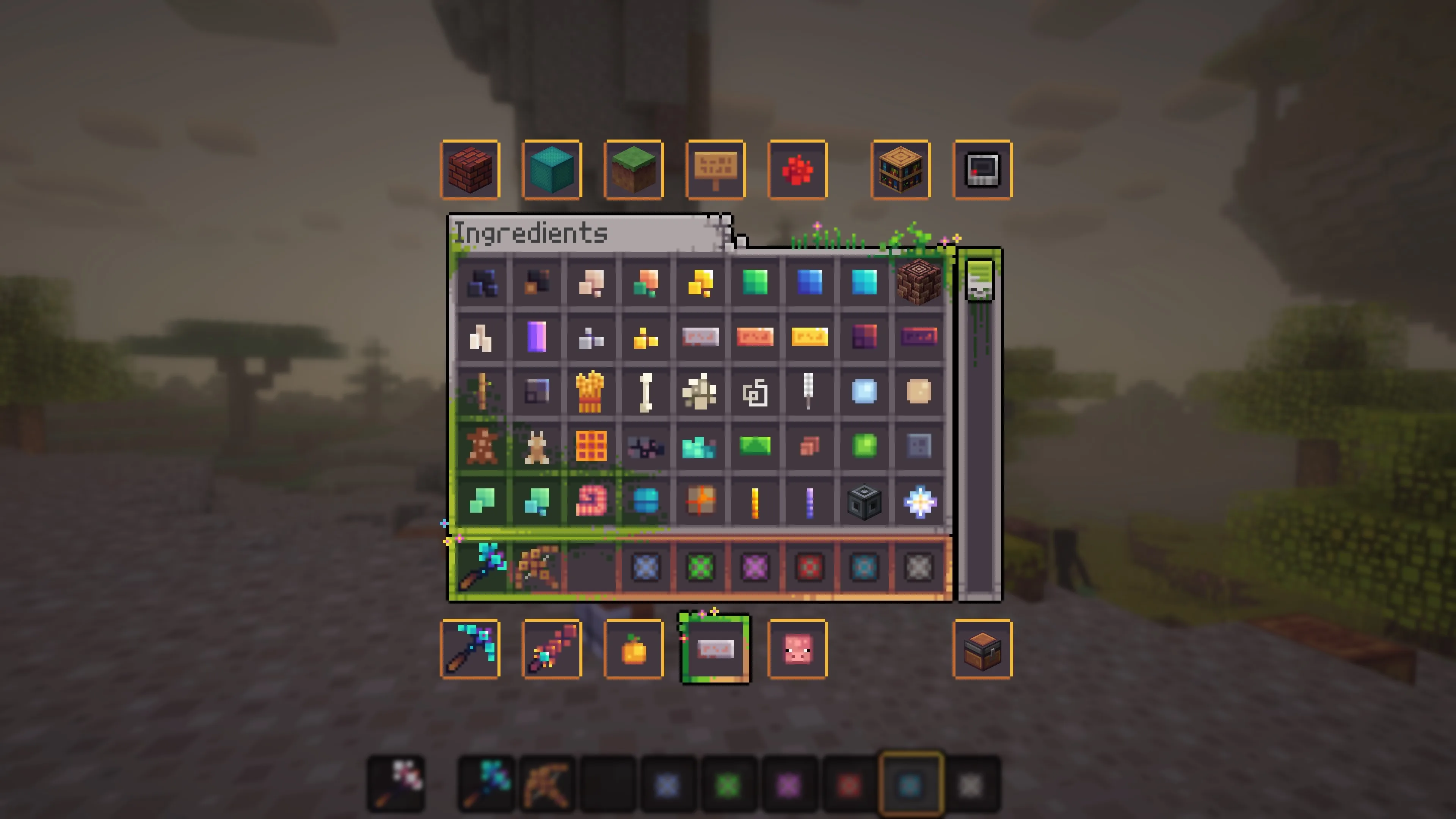 Набор игровых предметов BlockPixel.