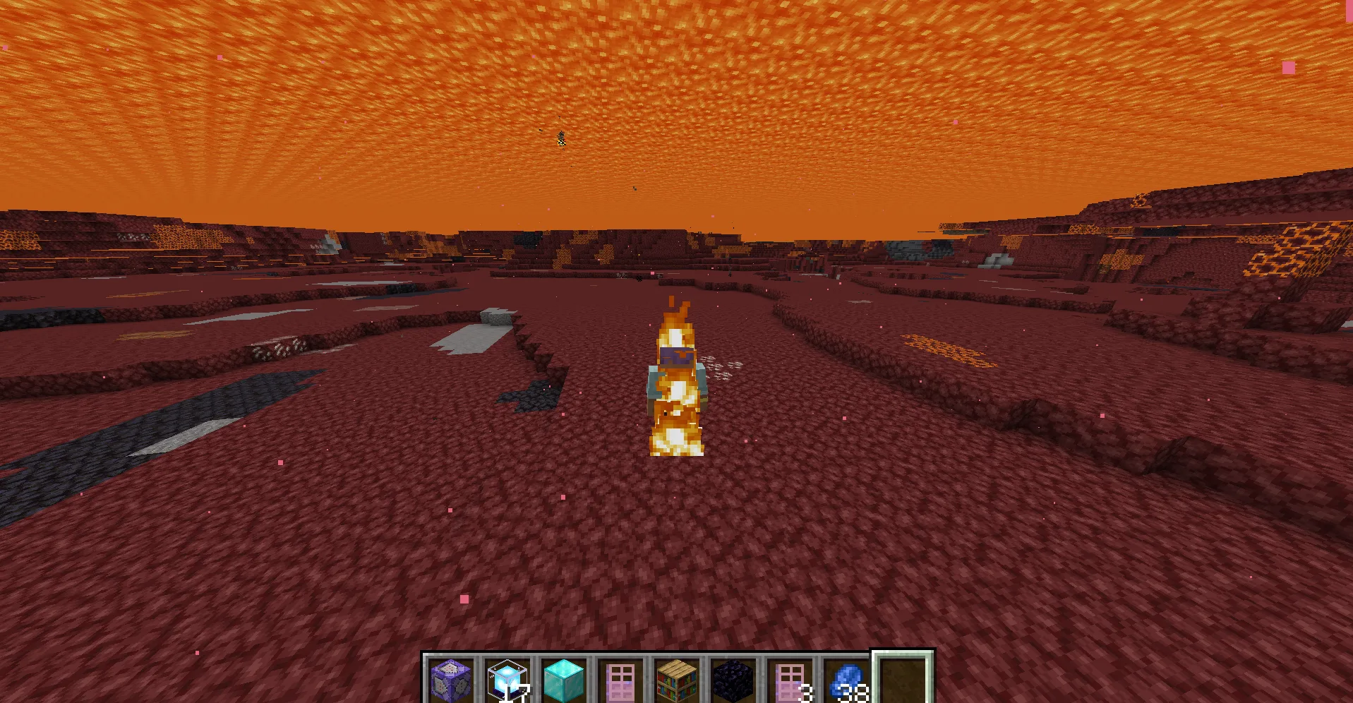 Чистый вид на лаву в Незере без тумана в Fog Begone