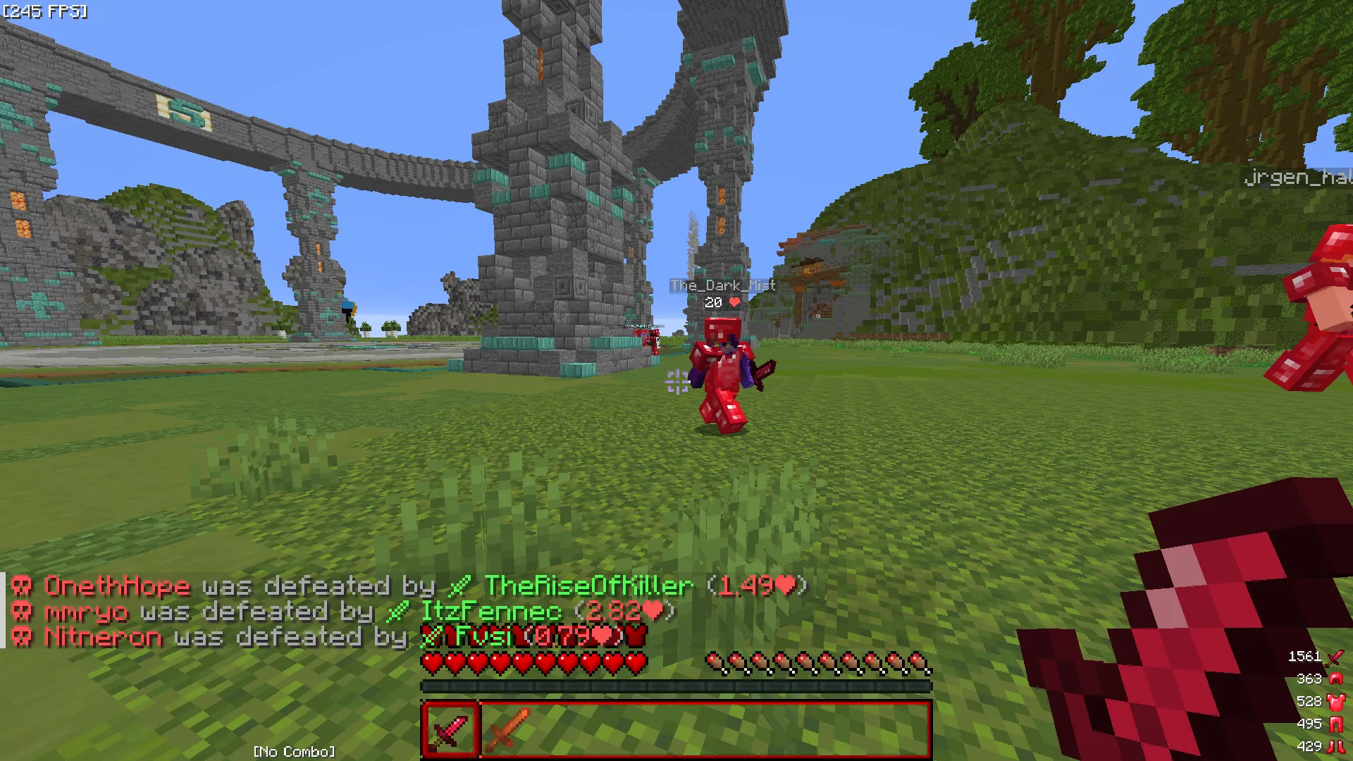 Игровой процесс с ресурс паком Ruby 16x