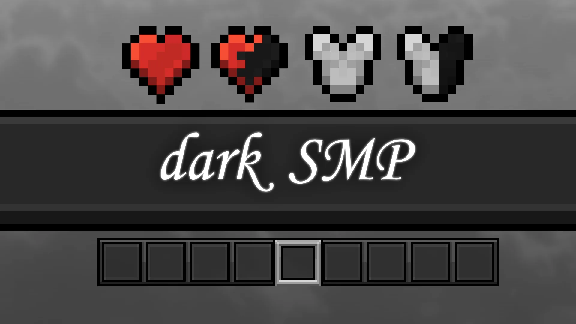 Баннер ресурс-пака dark SMP.