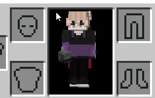 Демонстрация смены голов персонажей с установленным модом 3D Skin Layers.