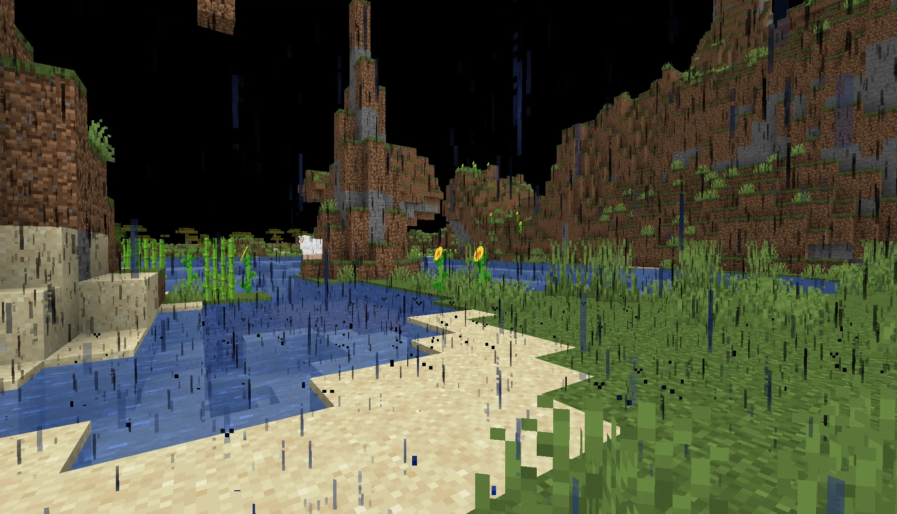 Эффект шейдера No Blindness Shader в игре