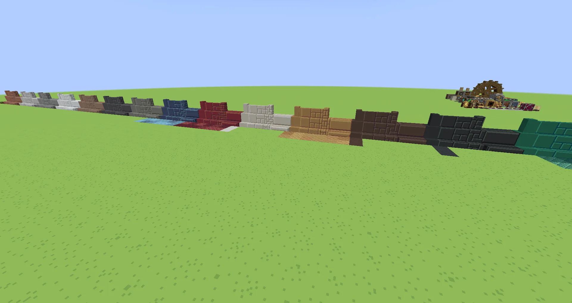 Текстура кирпичей из ресурс-пака SimpleTexturePack-Create.