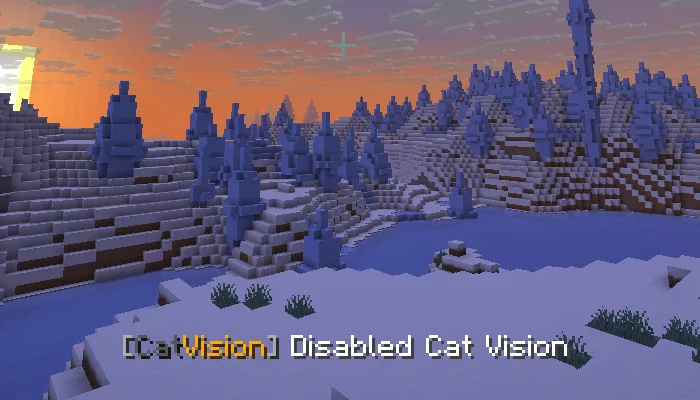 Вид игры с выключенным модом CatVision