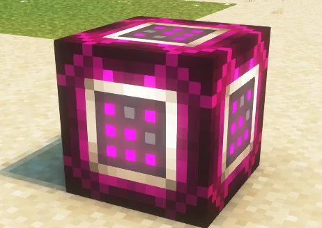 Ресурс пак Programmatic Command Blocks: блок структуры в режиме угла с шейдерами Complementary Reimagined.