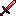 Рубиновый меч из мода Ruby Ore Mod