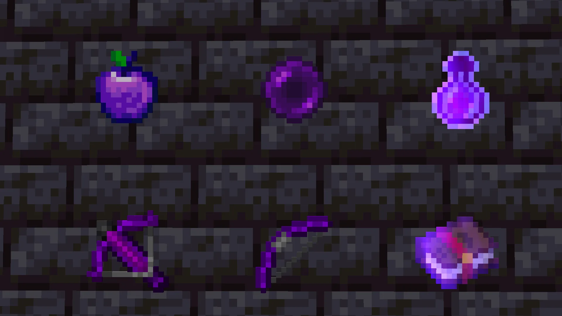 Набор измененных предметов из PvP-текстурпака Fallen.