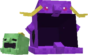 Gulpin и Swalot в стиле MundialMons ReaniPack.