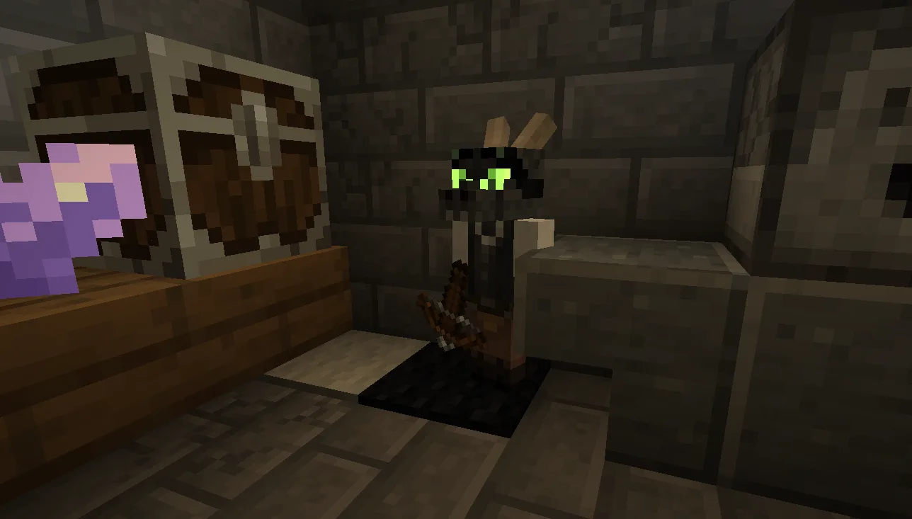 Изображение кобольда-инженера в Minecraft.