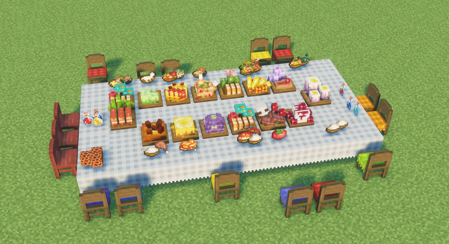 Разнообразие блюд из мода Kaleidoscope Cookery.