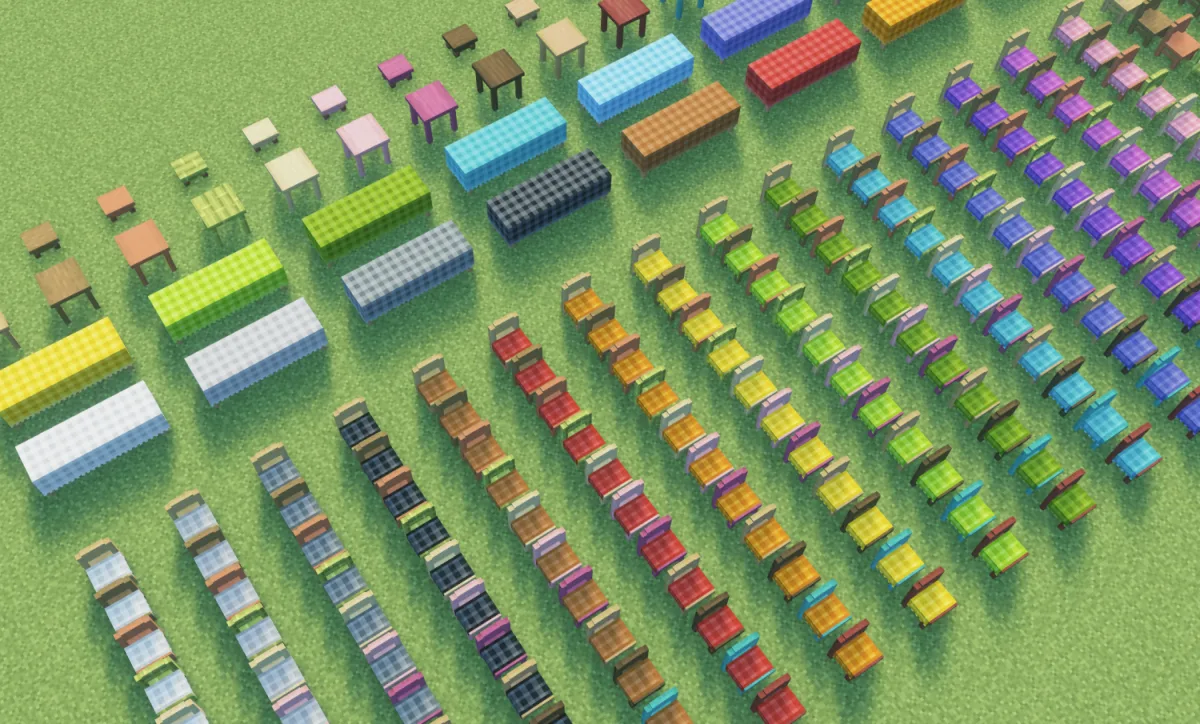 Мебель из мода Kaleidoscope Cookery с более чем 800 вариантами дизайна.