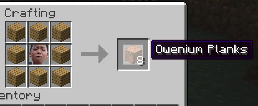 Крафт досок из Owenium