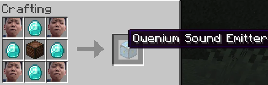 Крафт звукового излучателя Owenium