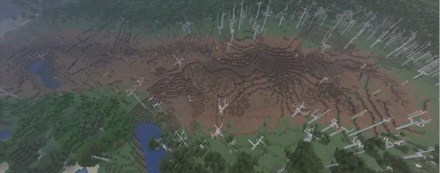 Сравнение березы и дуба в моде PMW Trees