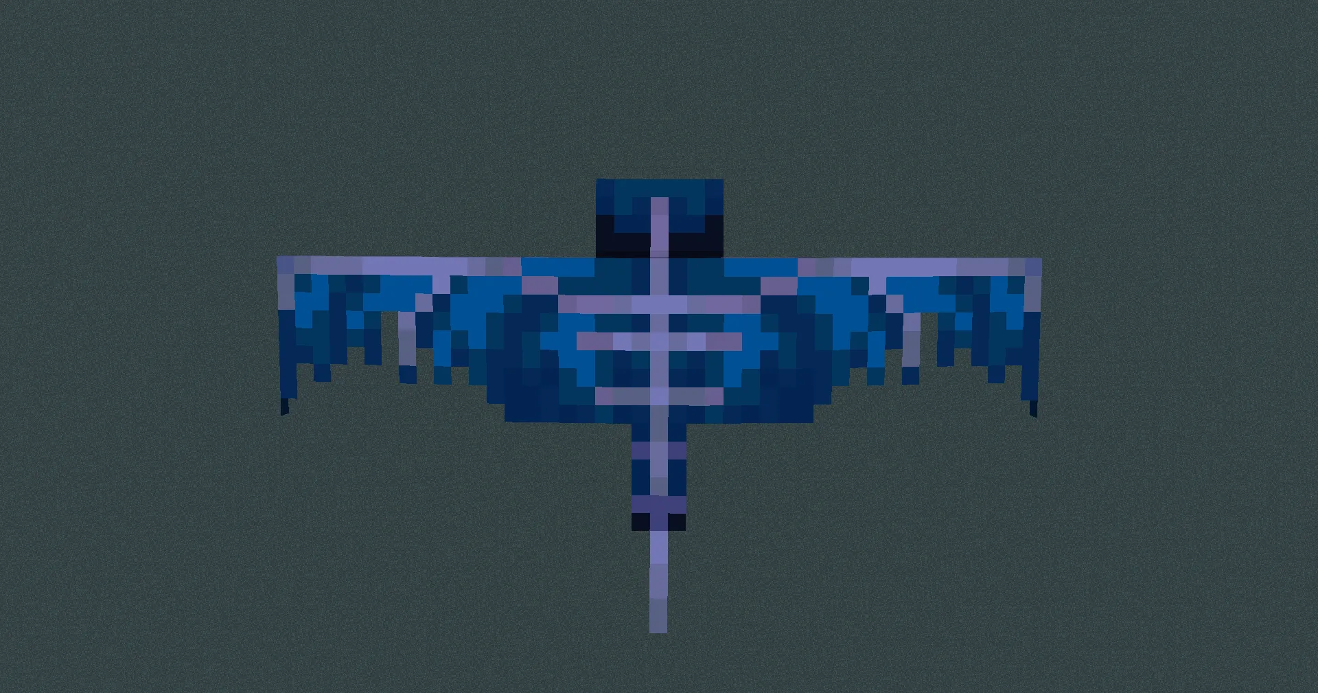 Вид на обновленного фантома в стиле Deep Dark сверху