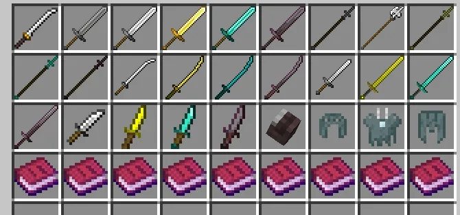 Новые текстуры предметов для мода Epic Fight от автора end_rage.