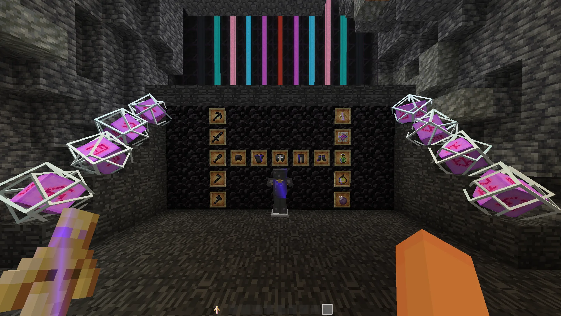 Скриншот проекта flake в Minecraft.