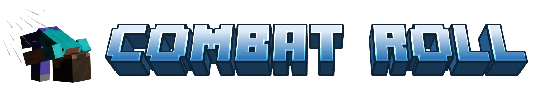 Скриншот игрового процесса мода Combat Roll в Minecraft.