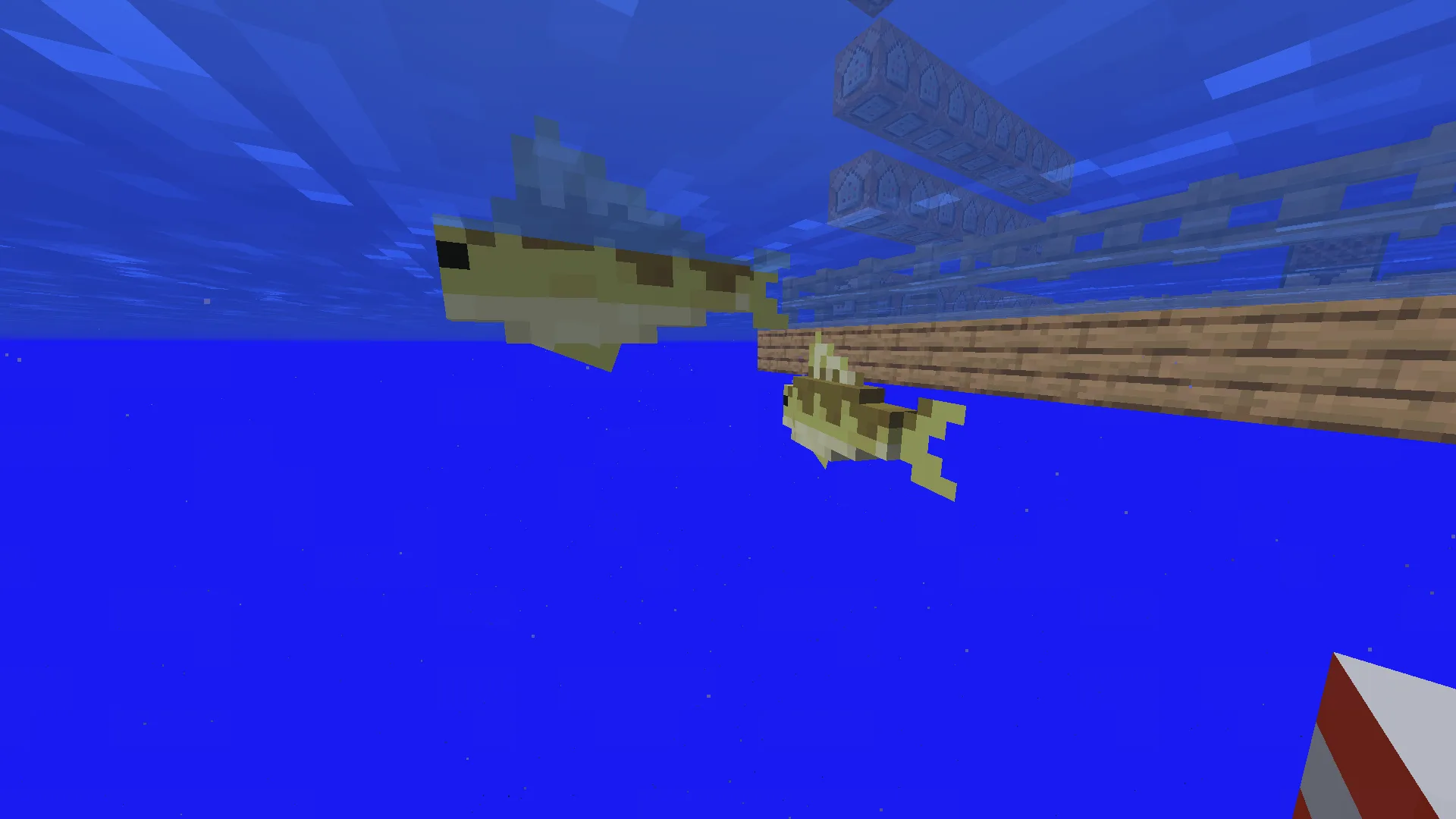 Скриншот проекта Oceanic: окунь в воде.