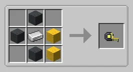 Скриншот интерфейса рецепта крафта в моде Measurements.