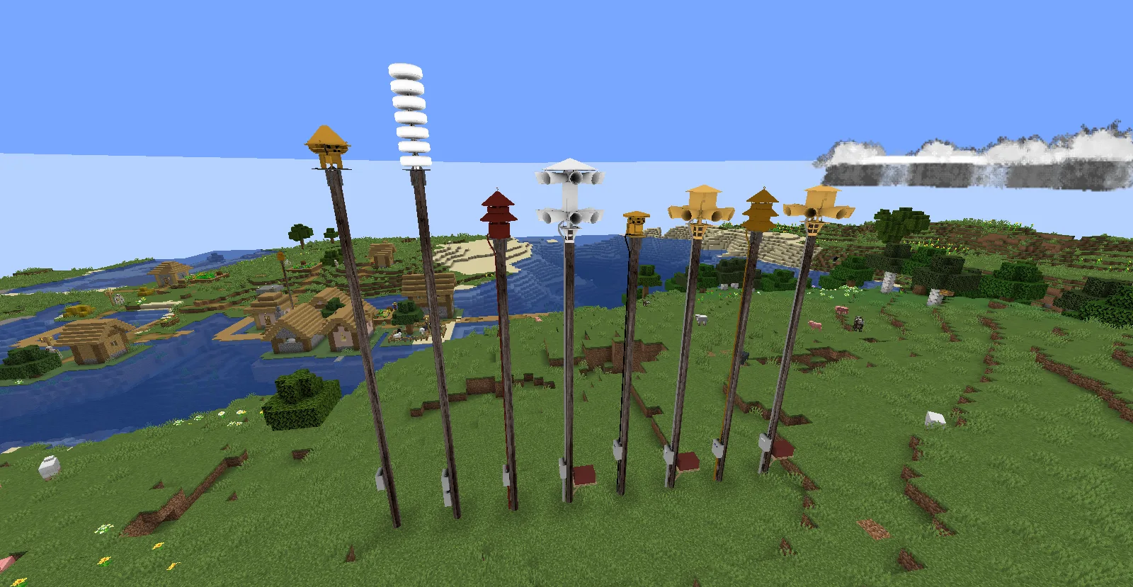 Все элементы мода Weather Sirenz