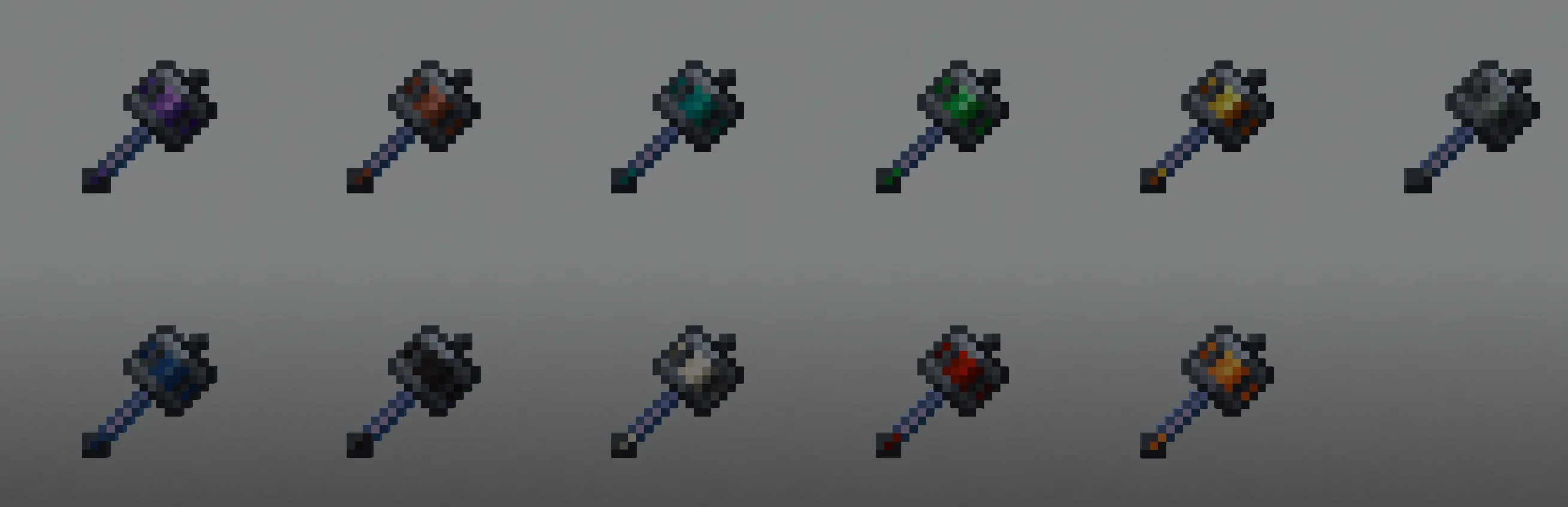 Отделка булавы в ресурс-паке Renameable Items