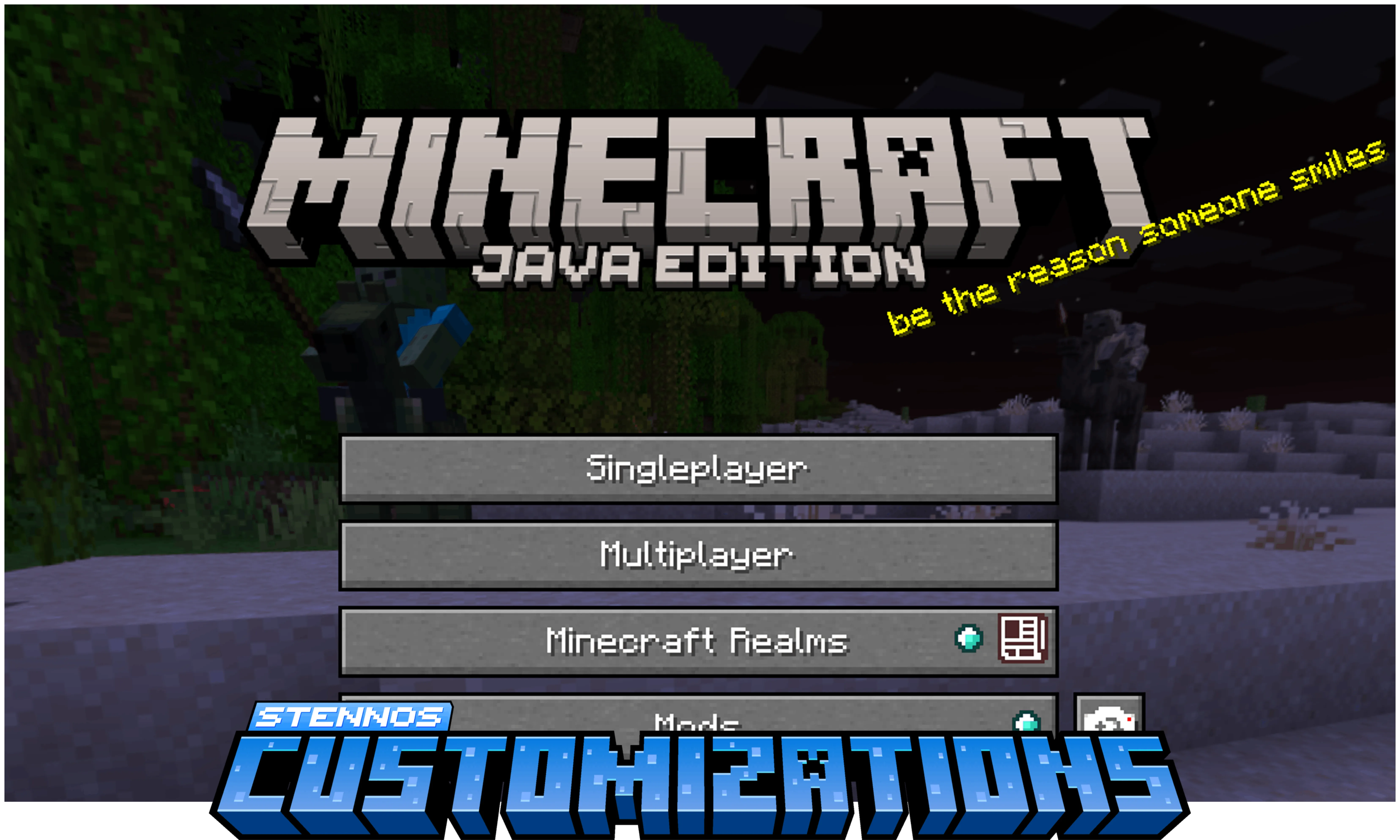 Ресурс-пак Stennos Customizations для Minecraft