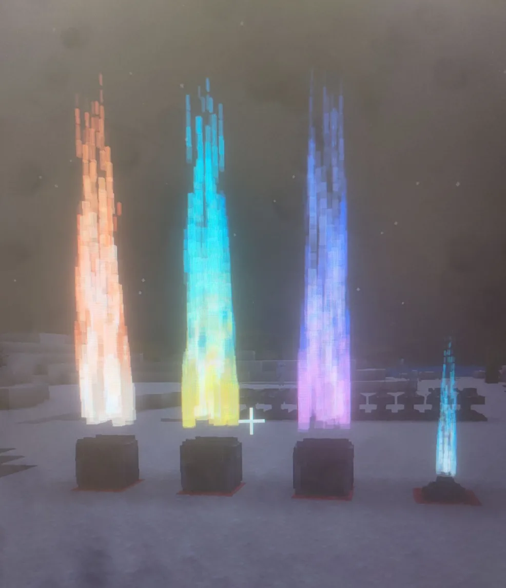 RGB thruster flame color