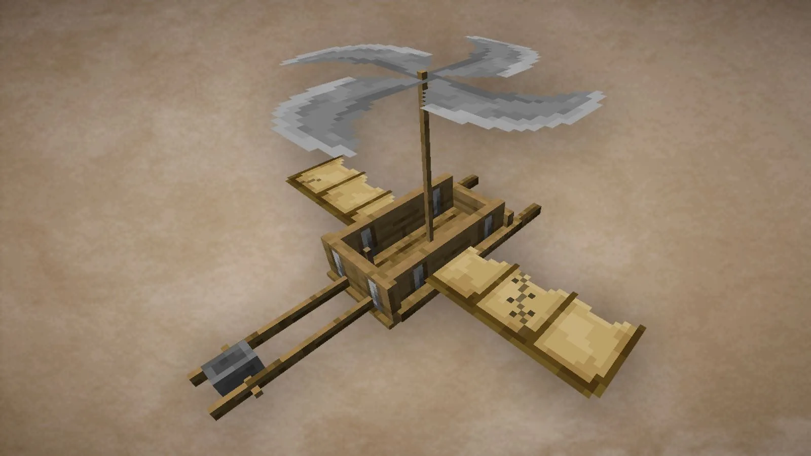 Летательный аппарат типа гиродин из мода Immersive Aircraft.