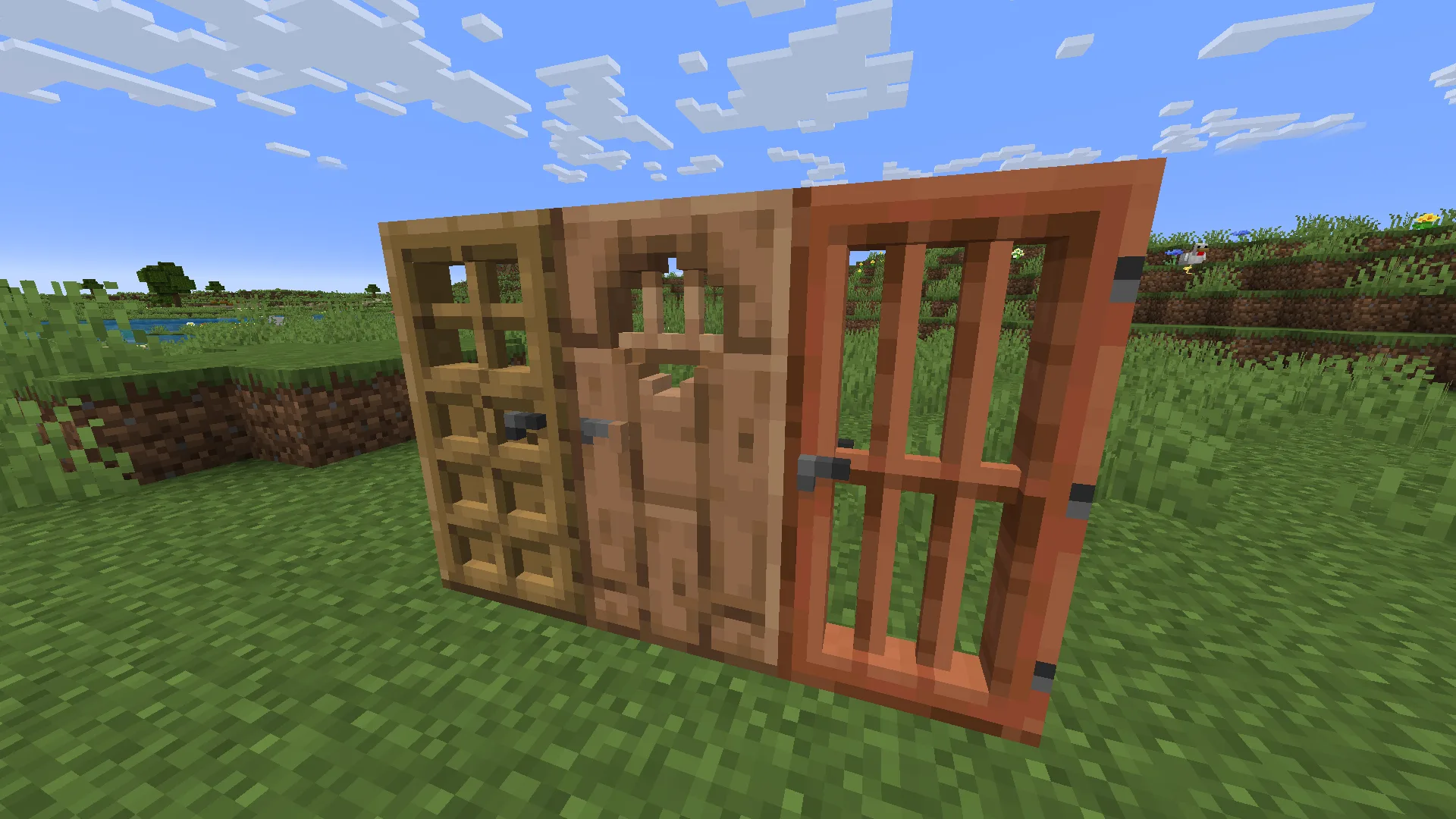 3D-двери и люки в ресурс-паке Drako's Pack