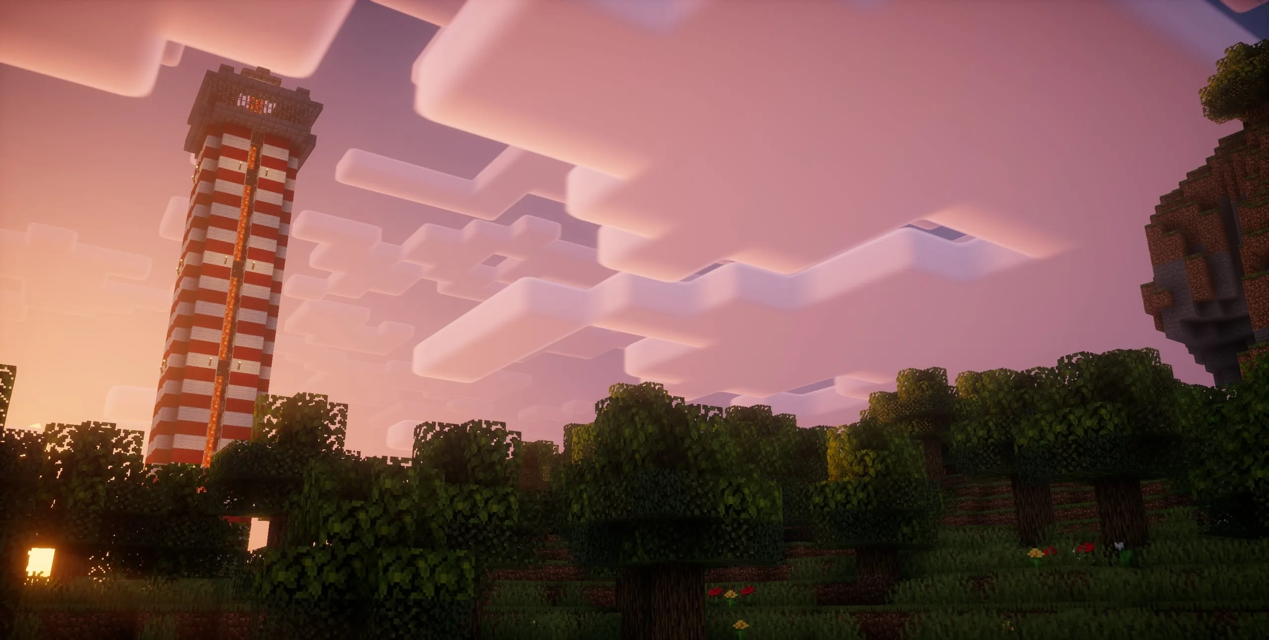 Nostalgia Shader v4.0 для Minecraft.