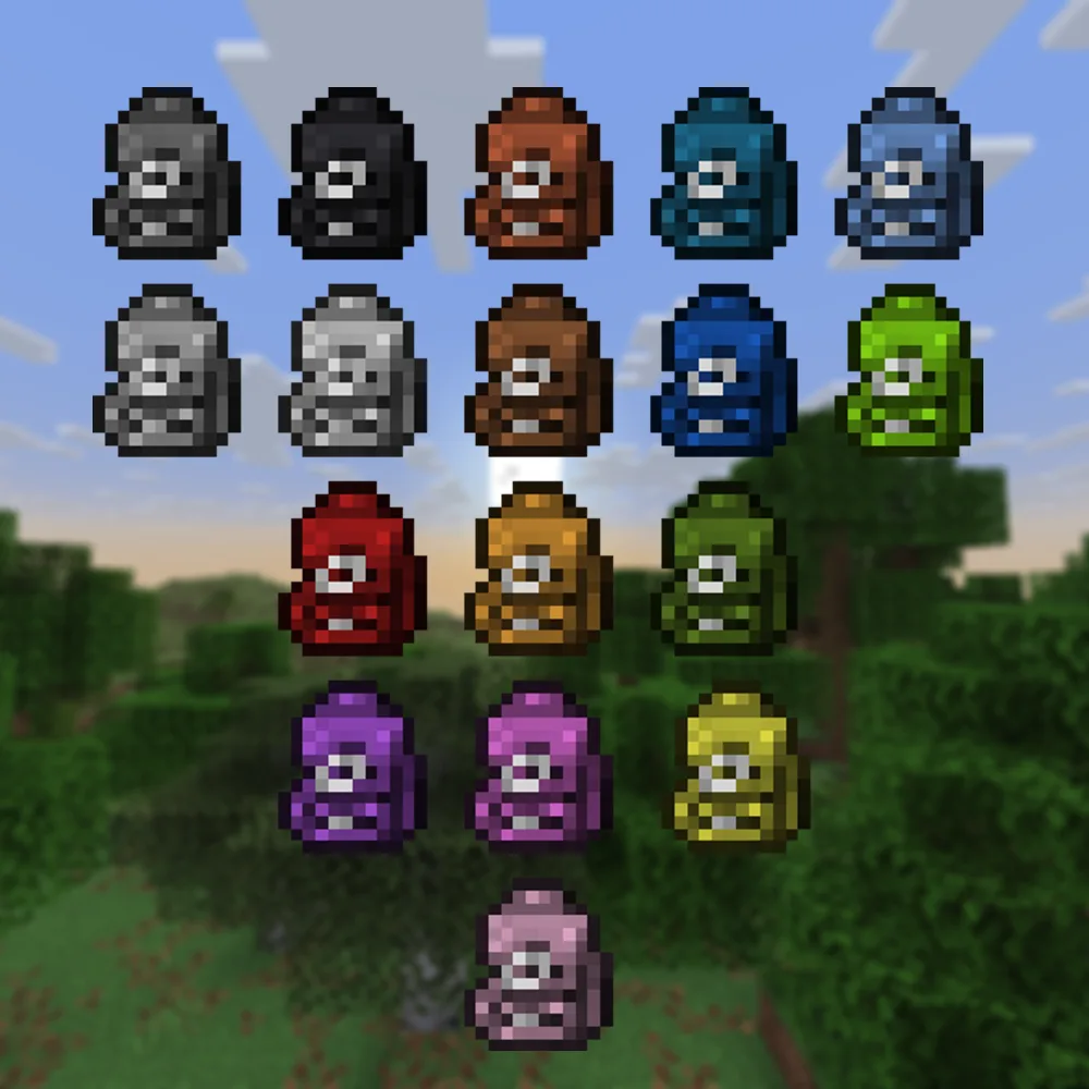 Современные текстуры для Backpack Bundles (1.21.2+)