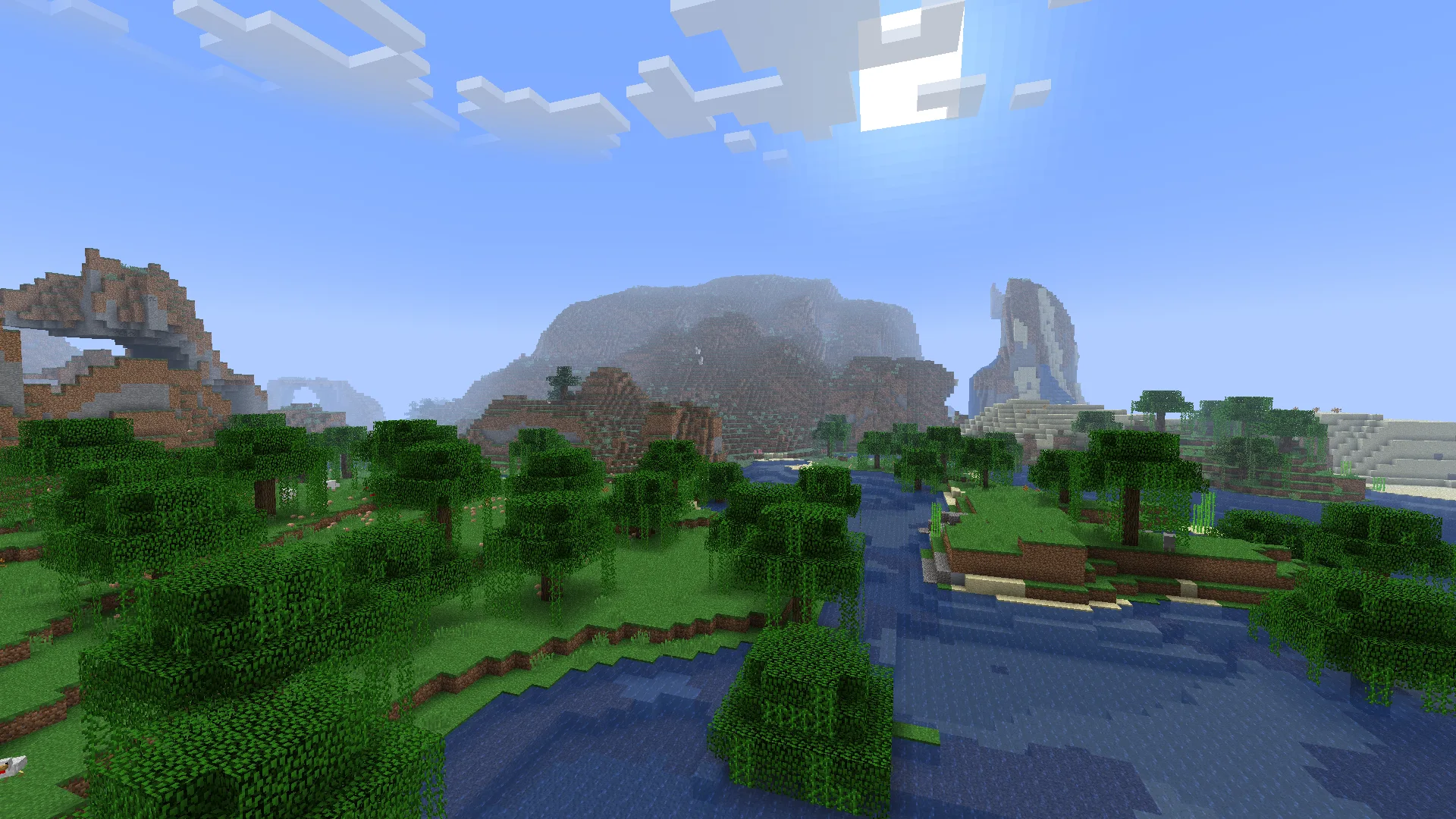 Ледник в Minecraft Beta 1.8.1.